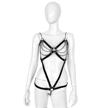 Leather and chains body