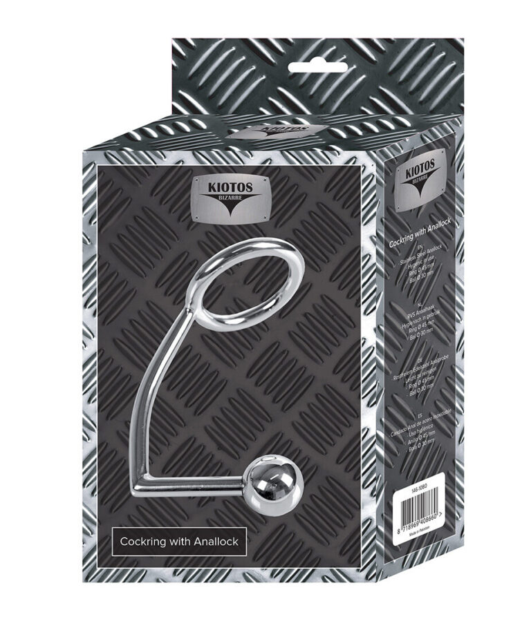 Kiotos Bizarre – Cockring with Anallock
