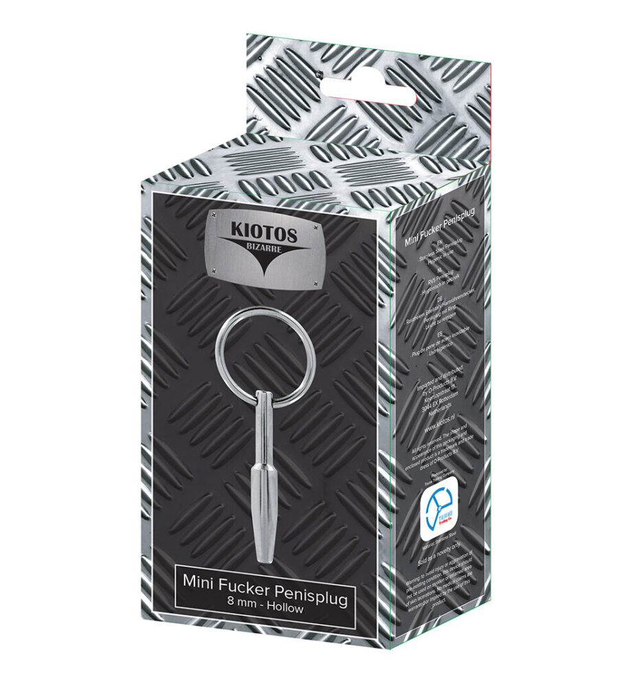 Kiotos Bizarre - Mini Fucker Penisplug - 8 mm Hollow