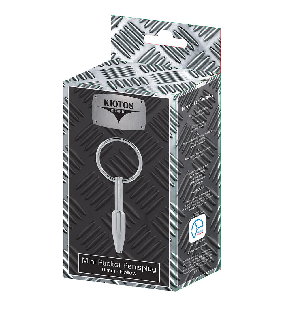 Kiotos Bizarre - Mini Fucker Penisplug - 9 mm Hollow