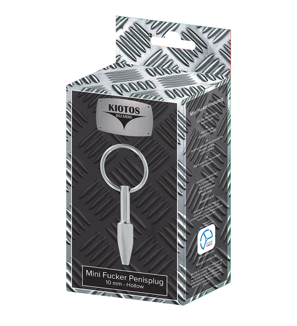 Kiotos Bizarre - Mini Fucker Penisplug - 10 mm Hollow