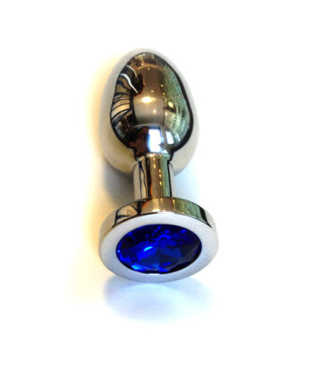 Jewel Buttplug - Large Blue