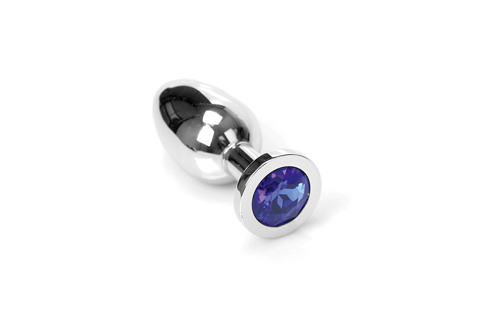 Jewel Buttplug - Small Blue