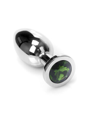 Jewel Buttplug - Small Green