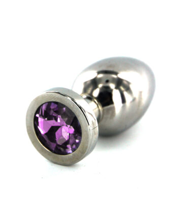 Jewel Buttplug - Medium Purple