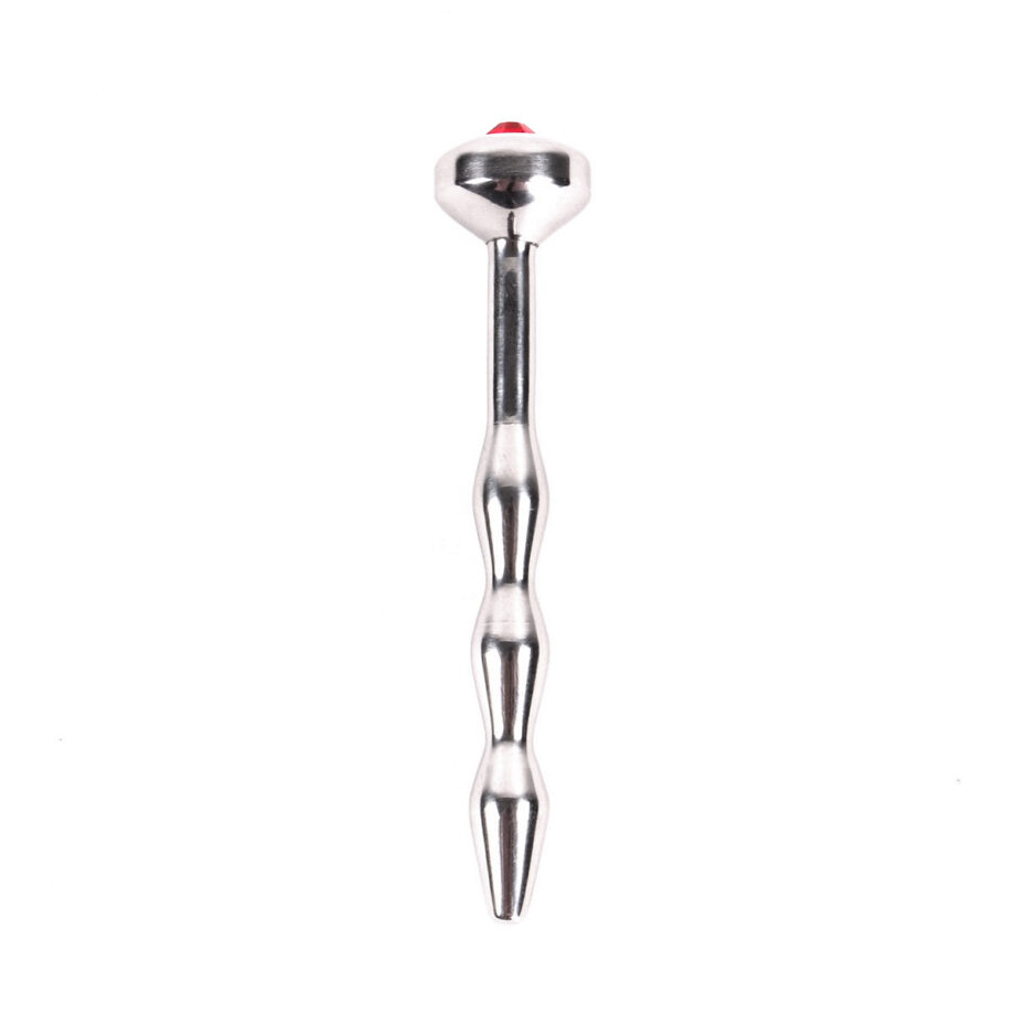 Jewelled Plug - Red