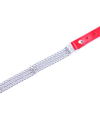Chain Collar - Red