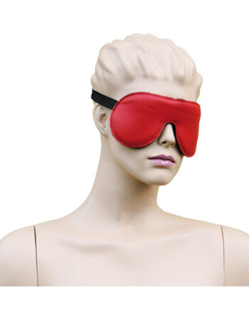 Eyemask Leather - Red