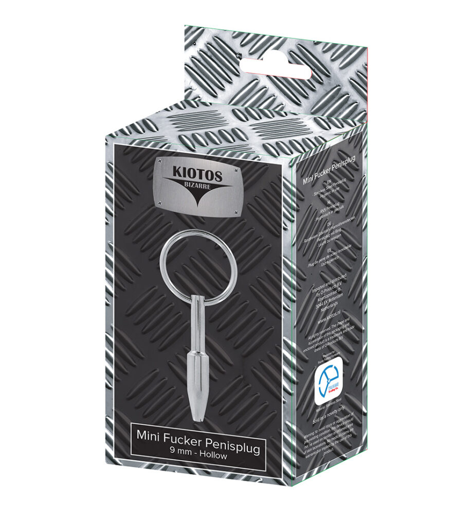 Kiotos Bizarre - Mini Fucker Penisplug - 9 mm Hollow