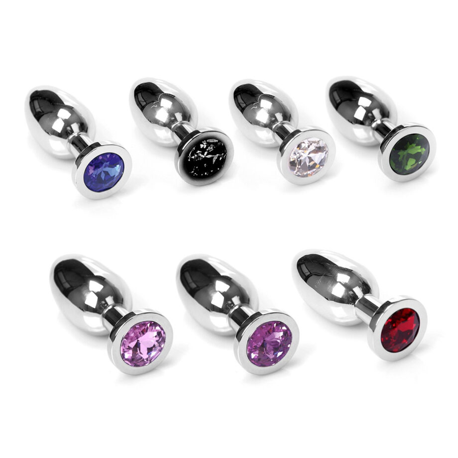 Jewel Buttplug - Small Purple