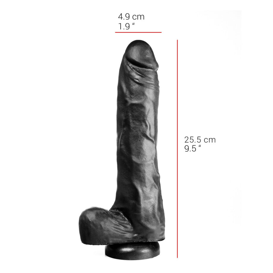 515 line - 9.5" black succion
