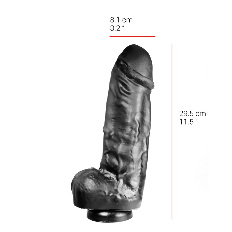 515 line - 11.5" black succion