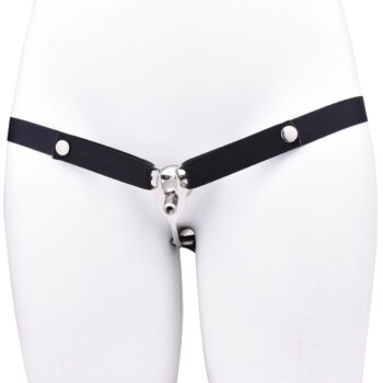Male to Female Adjustable Chastity Device with Belt