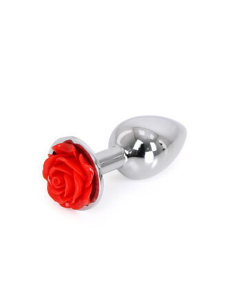 Aluminium Buttplug Red Rose