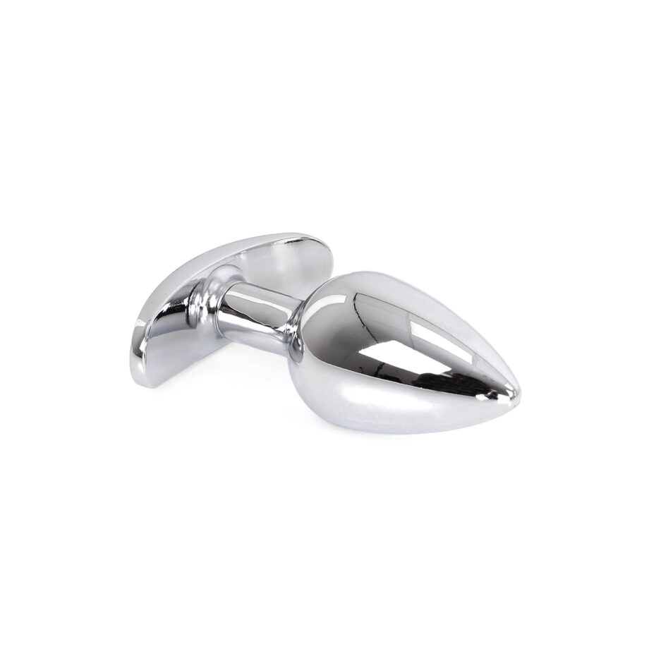 Aluminium Handle Buttplug Pink Gem