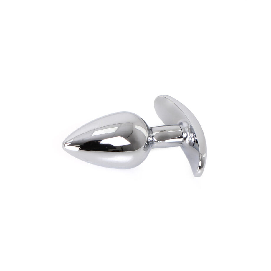 Aluminium Handle Buttplug Pink Gem