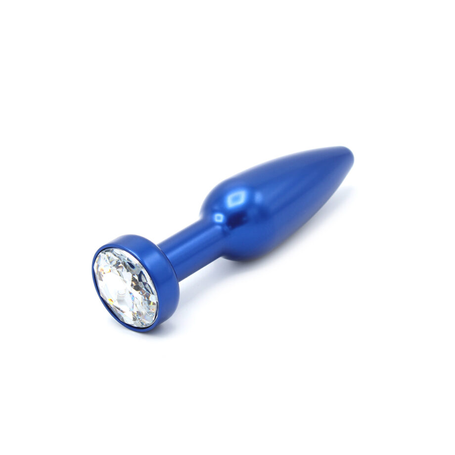 Aluminum Alloy Anal Plug 2 - Blue