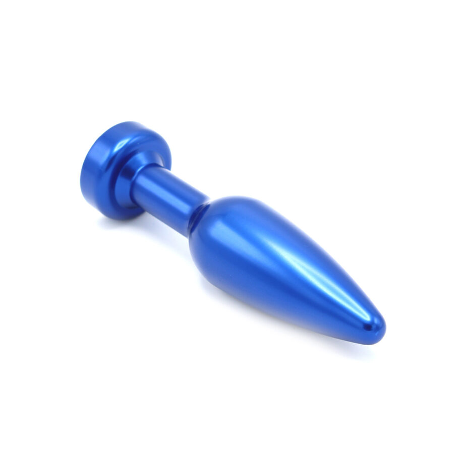 Aluminum Alloy Anal Plug 2 - Blue