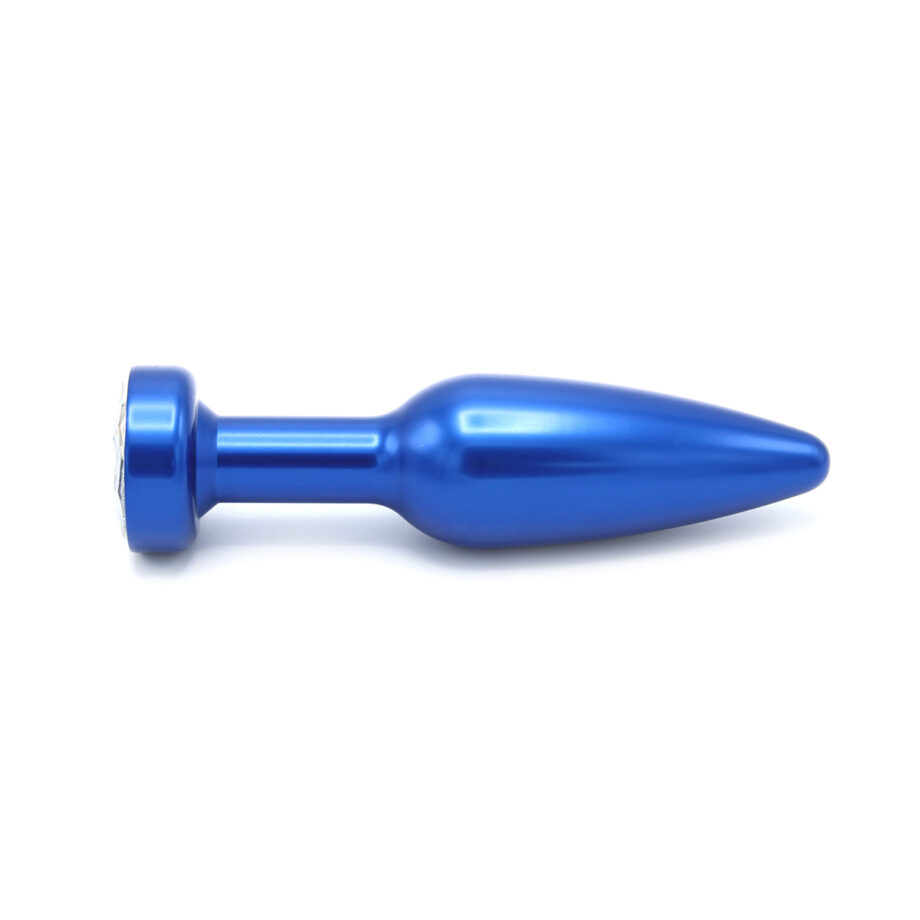 Aluminum Alloy Anal Plug 2 - Blue