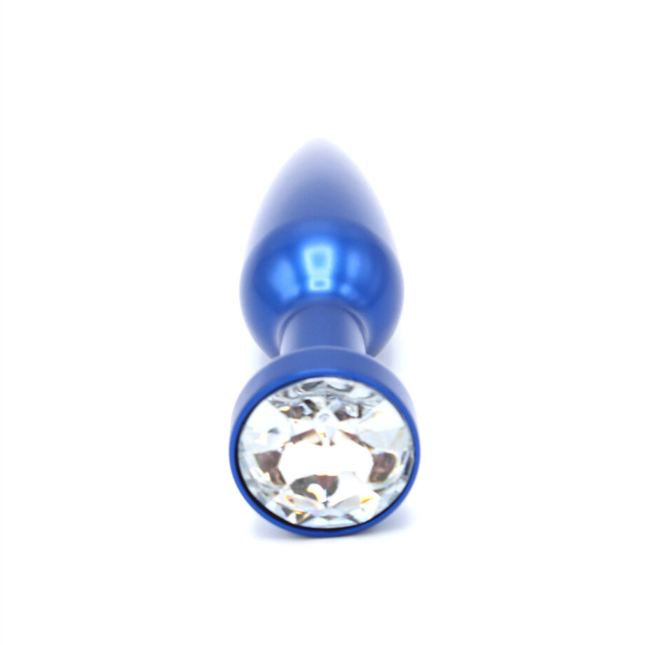 Aluminum Alloy Anal Plug 2 - Blue