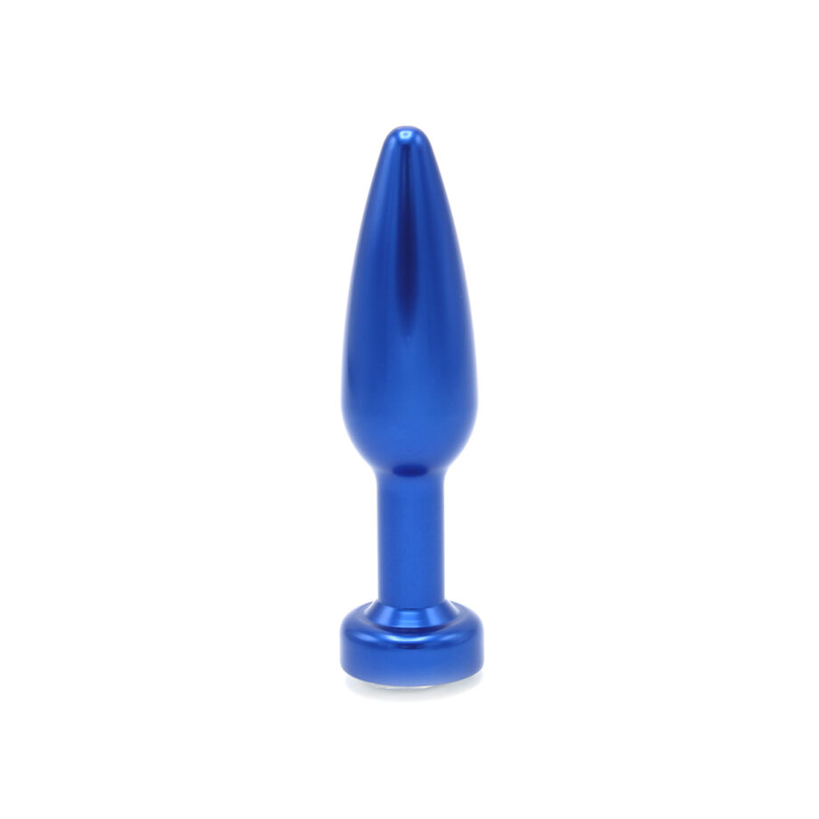 Aluminum Alloy Anal Plug 2 - Blue