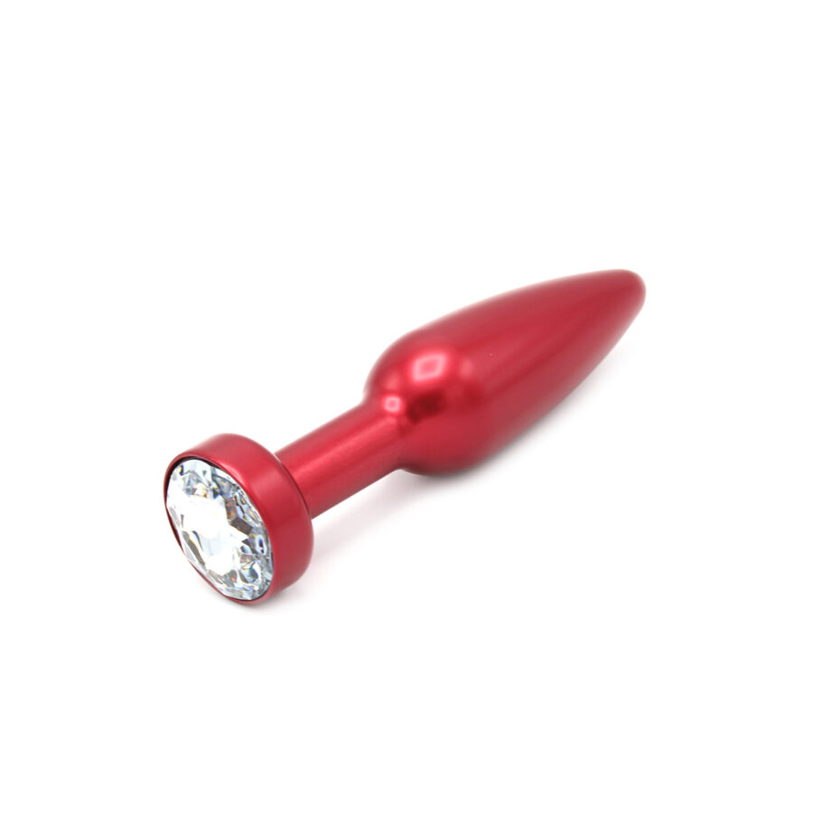 Aluminum Alloy Anal Plug 2 - Red
