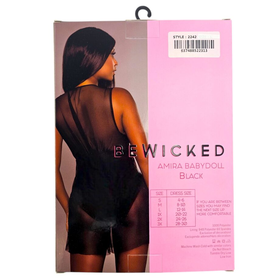 Amira Babydoll - BLK / L