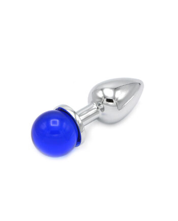 Anal Plug Ball Gem Blue