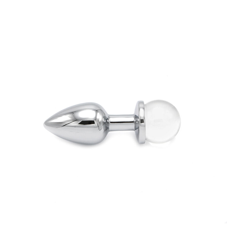 Anal Plug Ball Gem Clear