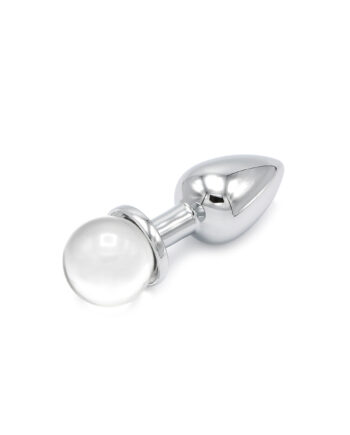Anal Plug Ball Gem Clear