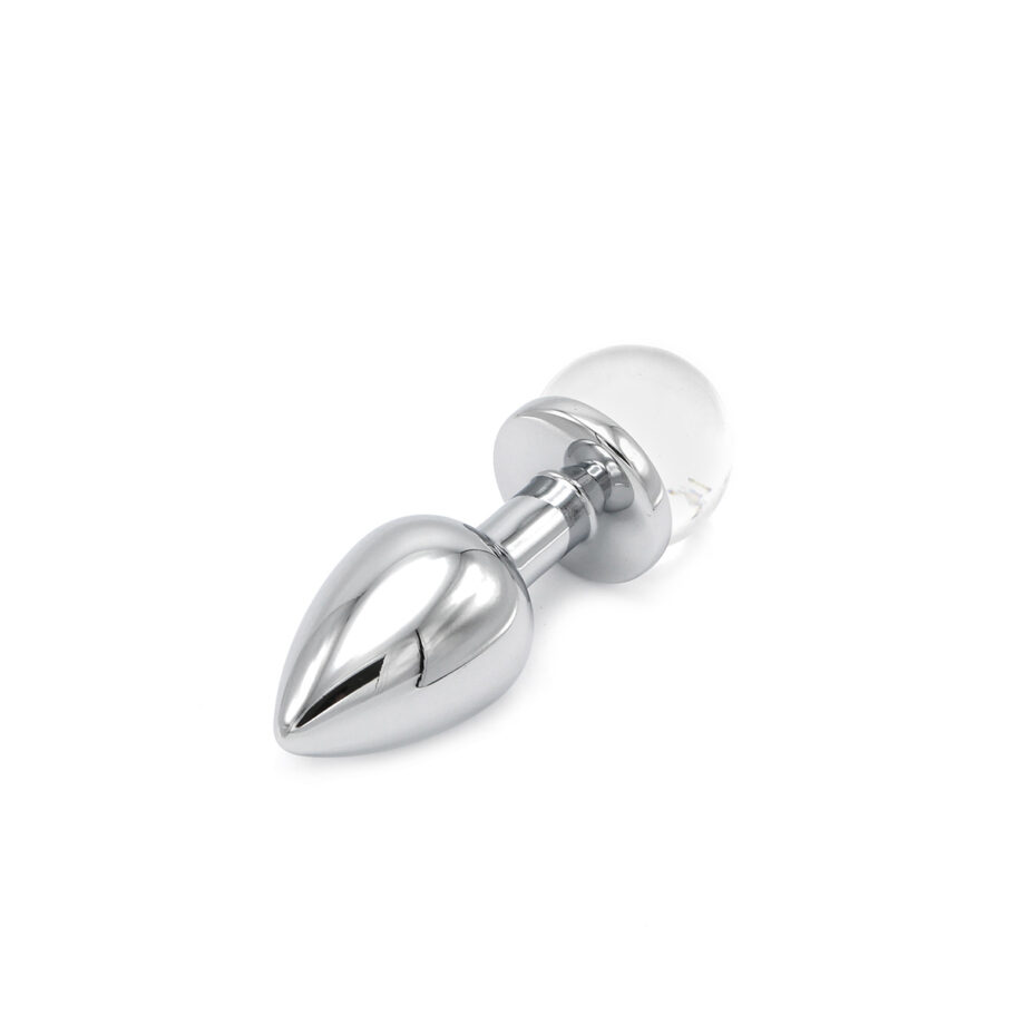 Anal Plug Ball Gem Clear