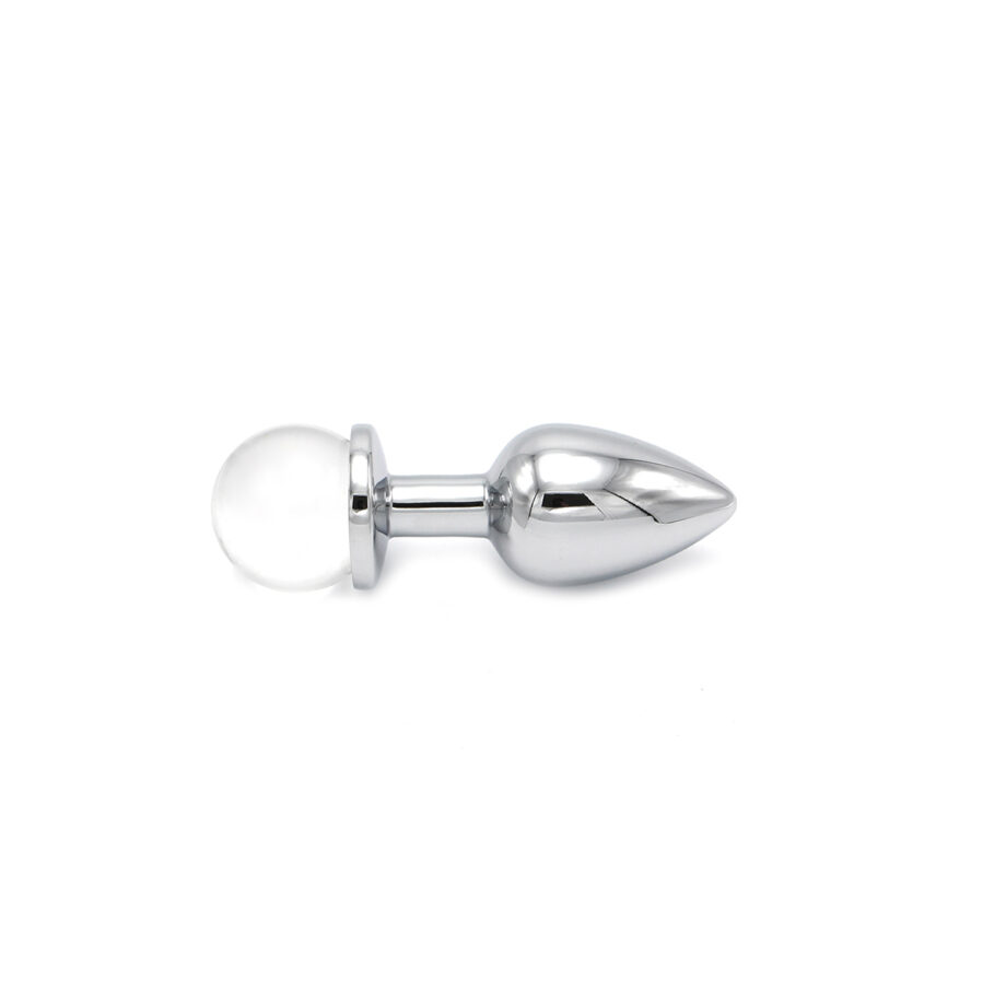Anal Plug Ball Gem Clear