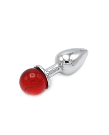 Anal Plug Ball Gem Red