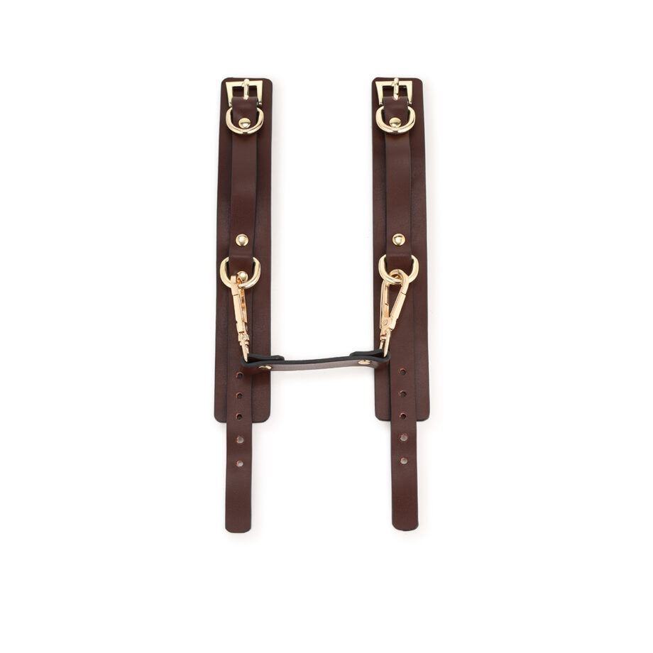 BDSM Fancy 9 Item Kit - Brown