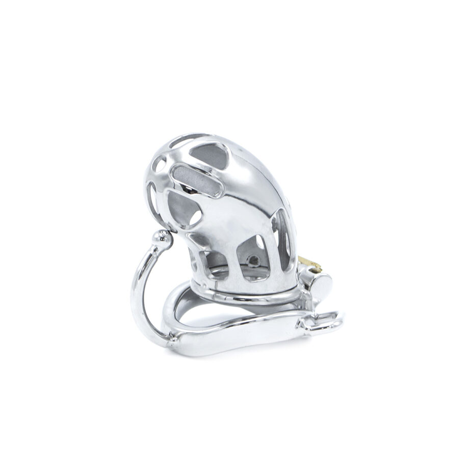 Belted Chastity Device with Ball Divider