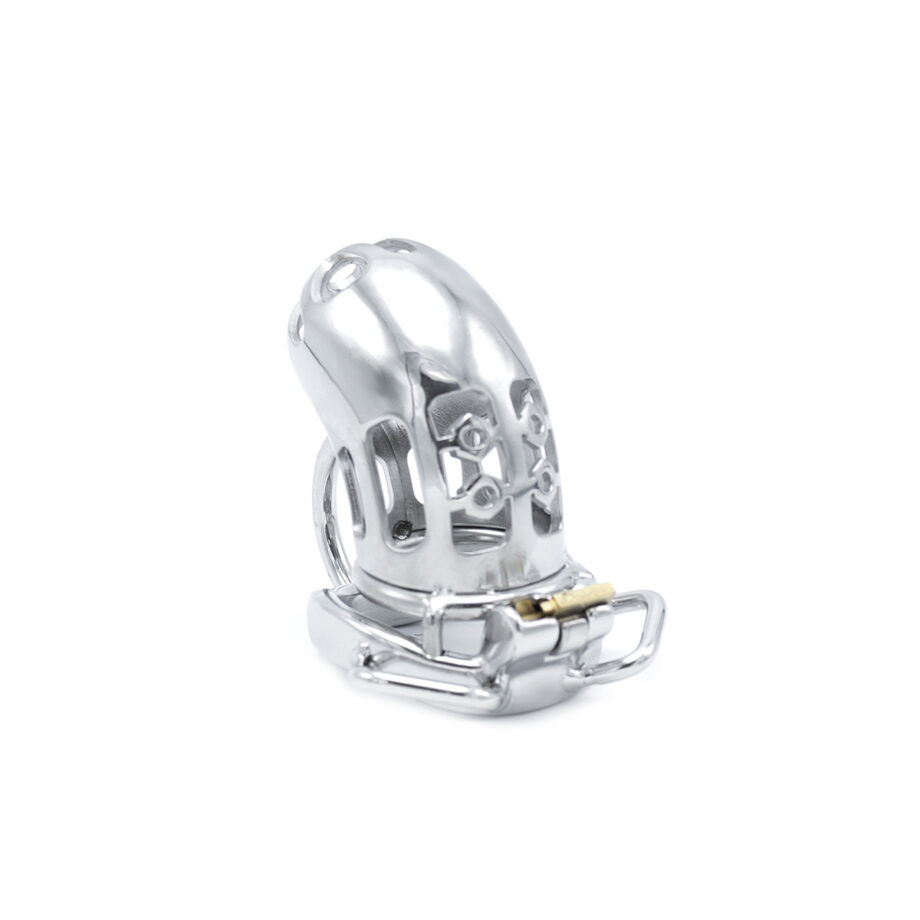 Belted Chastity Device with Ball Divider