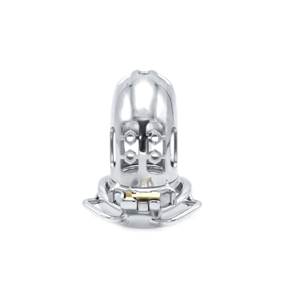 Belted Chastity Device with Ball Divider