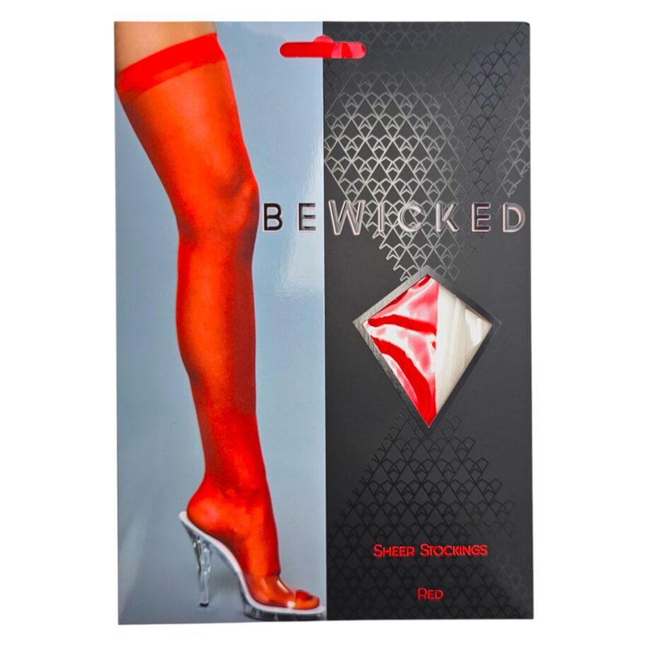 Best Behavior Thigh Highs - RD / OS