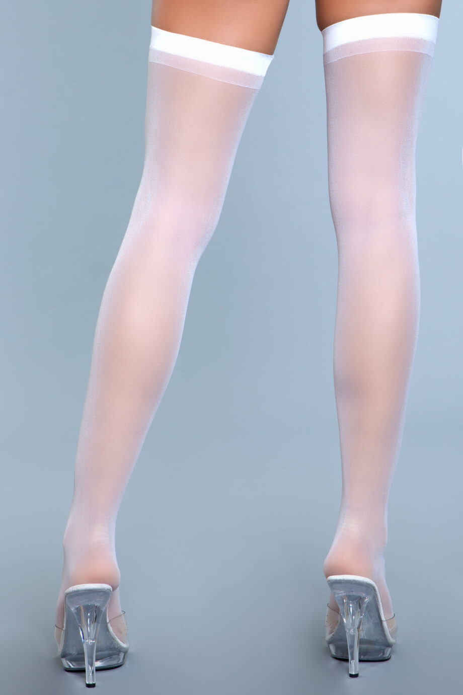 Best Behavior Thigh Highs - WH / OS