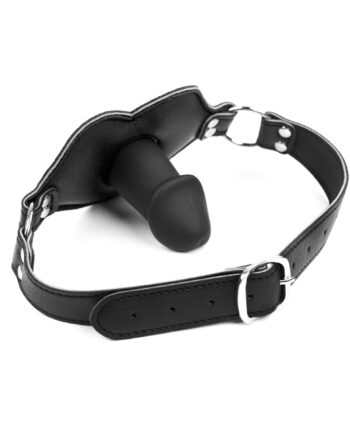Big Lips Penis Gag Black