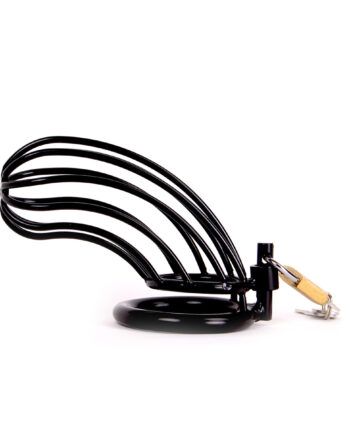 Bird Cage Chastity Cage Black