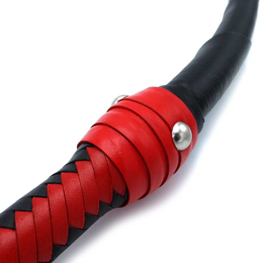 Black Leather Sultan Whip