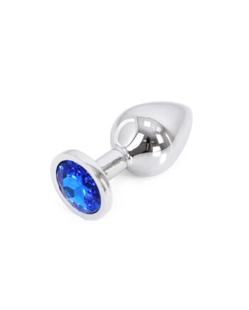 Buttplug Aluminium Blue Medium