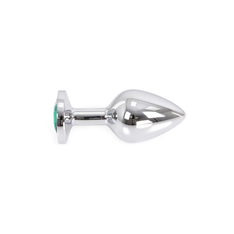 Buttplug Aluminium Green Medium