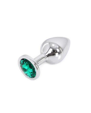 Buttplug Aluminium Green Medium