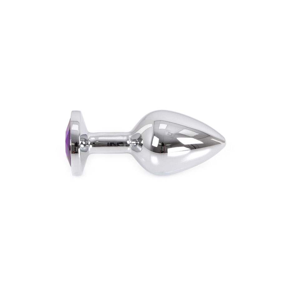 Buttplug Aluminium Purple Medium