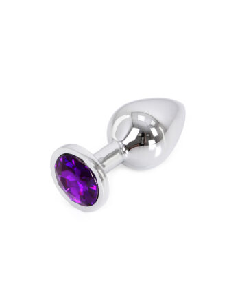 Buttplug Aluminium Purple Medium