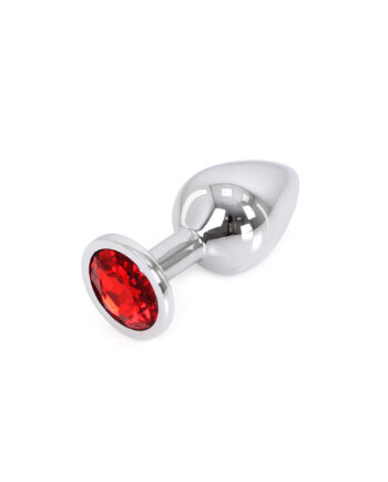 Buttplug Aluminium Red Medium