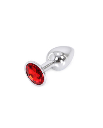 Buttplug Aluminium Red Small