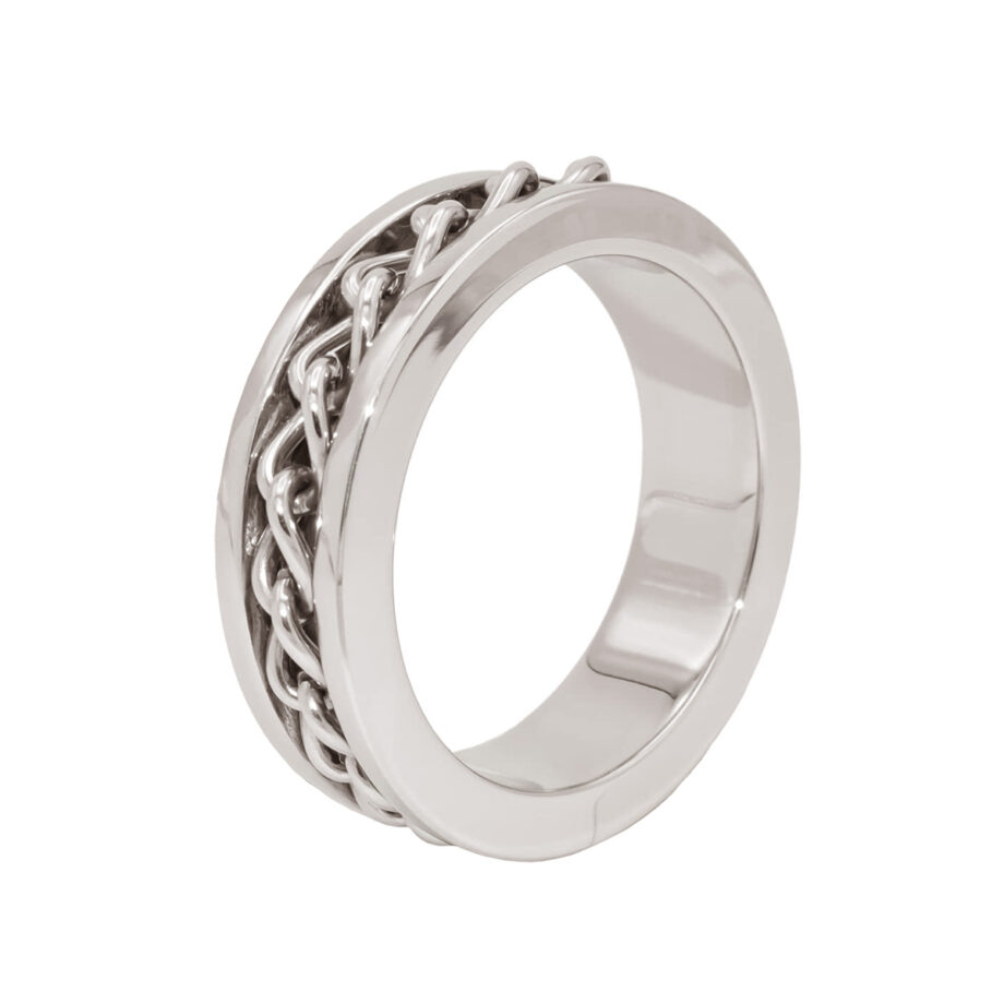 Chain Link Cockring - 45 mm